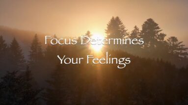 Focus Determines Your Feelings